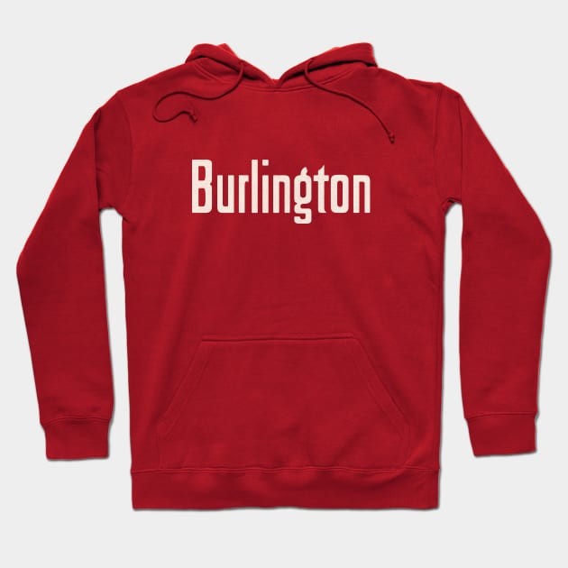 Burlington Route Defunct Railaroad Hoodie by Turboglyde